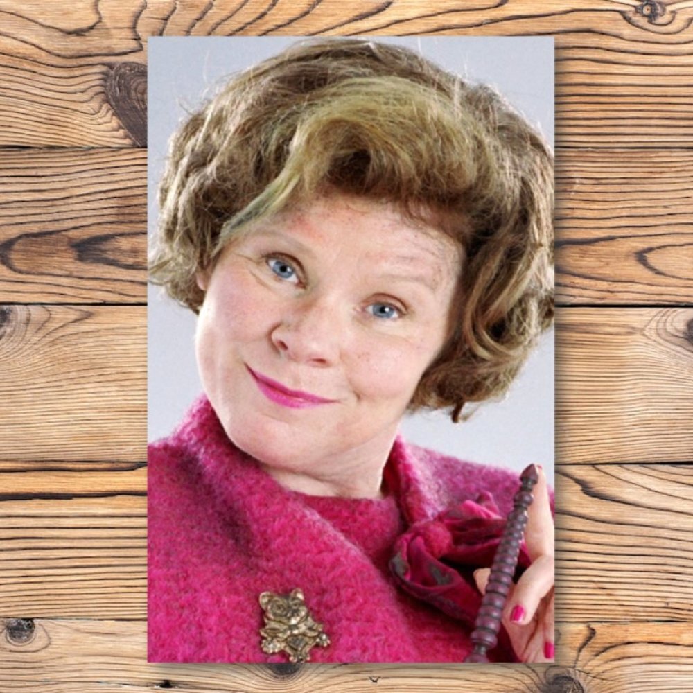 Harry Potter‎ Dolores Umbridge Refrigerator Locker Fridge Magnet